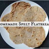[Recipe] Homemade Spelt Flatbread